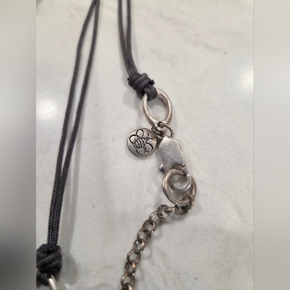 Tassel Silvertone  Long Necklace - Picture 5 of 9